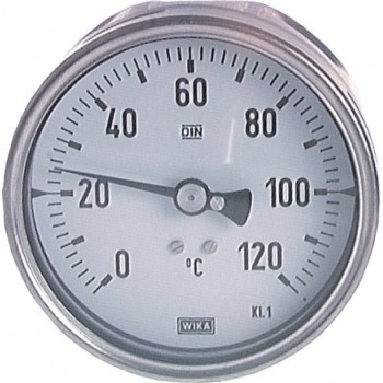 +30'dan +220°C'ye Petro-Kimyasal Paslanmaz Çelik Bimetalik Termometre 63mm Kabin 63mm Sap Arka +30'dan +220°C'ye Petro-Kimyasal Paslanmaz Çelik Bimetalik Termometre 63mm Kabin 63mm Sap Arka