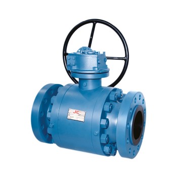 Valvola a sfera con perno in acciaio al carbonio 6030AICG RF ANSI300 10''