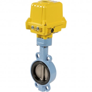 Absperrklappe aus Sphäroguss 1141 DN125 + NA09X 230V AC Absperrklappe aus Sphäroguss 1141 DN125 + NA09X 230V AC
