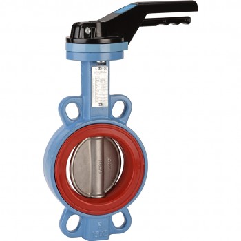 Vanne papillon en fonte ductile 1157, disque cf8m/siège en silicone