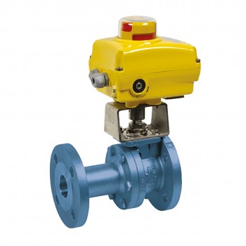 Kugelhahn aus Kohlenstoffstahl 316 AICG PN16 DN65 + NA09 230 V AC Kugelhahn aus Kohlenstoffstahl 316 AICG PN16 DN65 + NA09 230 V AC
