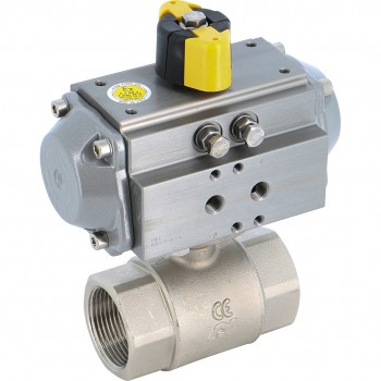 Vanne à bille en laiton à 2 voies bsp 502 1/2'' + res43 Vanne à bille en laiton à 2 voies bsp 502 1/2'' + res43