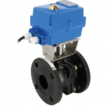 Dökme Demir Flanşlı Küresel Vana NF 505 DN40 + TCR-05N 230V AC Dökme Demir Flanşlı Küresel Vana NF 505 DN40 + TCR-05N 230V AC