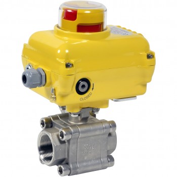 3 Parça Paslanmaz Çelik Küresel Vana 703XS BW 1''1/2 + SA05 230V AC 3 Parça Paslanmaz Çelik Küresel Vana 703XS BW 1''1/2 + SA05 230V AC