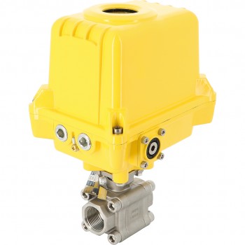 Сферичен кран от 3 части 703XS + електрически задвижващ механизъм SA-X/NA-X ATEX Сферичен кран от 3 части 703XS + електрически задвижващ механизъм SA-X/NA-X ATEX
