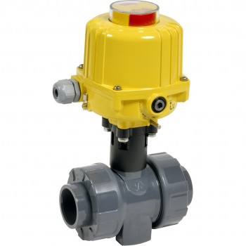 PVC-U/EPDM-Kugelhahn C200 + SA3 Elektroantrieb PVC-U/EPDM-Kugelhahn C200 + SA3 Elektroantrieb