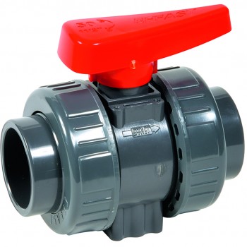 PVC-U Kugelhahn B1 DN25 d32 EPDM Dichtungen PVC-U Kugelhahn B1 DN25 d32 EPDM Dichtungen