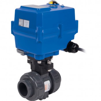 PVC-U Küresel Vana B1 DN15 d20 + TCR05 PVC-U Küresel Vana B1 DN15 d20 + TCR05