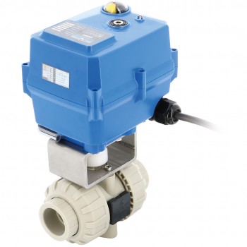PP/FKM Küresel Vana CL1 + TCR05N Elektrikli Aktüatör PP/FKM Küresel Vana CL1 + TCR05N Elektrikli Aktüatör