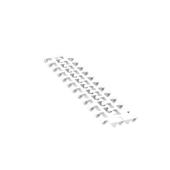 Courroie modulaire en plastique s10-36 flt pe-ha wt Courroie modulaire en plastique s10-36 flt pe-ha wt