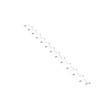 Beltă Modulară Plastică S13-0 FLT POM WT