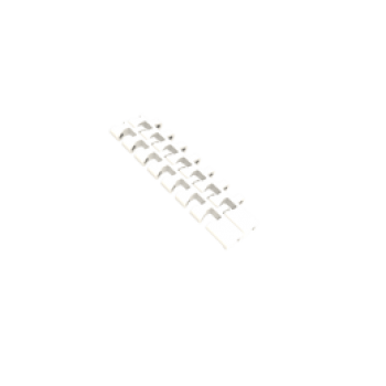 Courroie modulaire en plastique s14-25 flt pe wt Courroie modulaire en plastique s14-25 flt pe wt