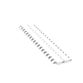 Courroie modulaire en plastique s8-0 flt pe wt Courroie modulaire en plastique s8-0 flt pe wt
