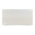 PVC 120 Blanco - Banda transportadora de tapa creciente - 1 capa