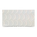 PVC 120 Blanco - Banda transportadora de tapa creciente - 1 capa