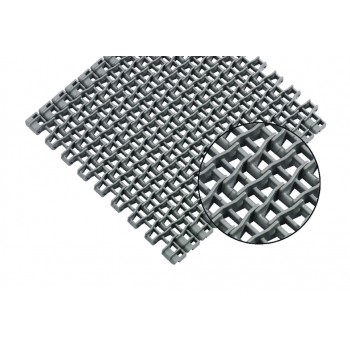 Kunststof Modulaire Band M2586 Verhoogde Rib 1 Kunststof Modulaire Band M2586 Verhoogde Rib 1