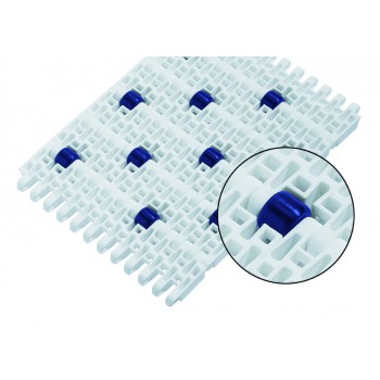 Plastikowy Modułowy Pas M5033 Z Rolkami Górnymi 2 Plastikowy Modułowy Pas M5033 Z Rolkami Górnymi 2