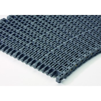 Kunststoff-Modulband IS615-R (Radius Flush Grid) Kunststoff-Modulband IS615-R (Radius Flush Grid)