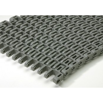 Kunststoff-Modulband IS620-R (Radius Flush Grid) Kunststoff-Modulband IS620-R (Radius Flush Grid)
