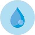 Acetal C – 10 % PE-gefüllte hellblaue Platte