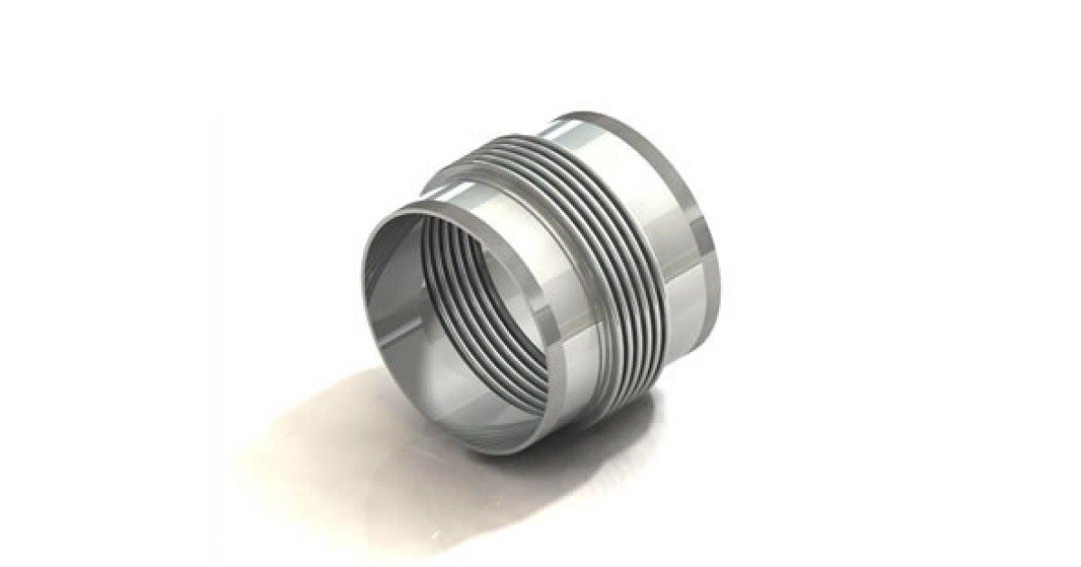 Axial Metal Expansion Joints Threaded | Single Bellows Design