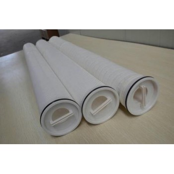 Plissierte Filterkartusche mit hohem Durchfluss Plissierte Filterkartusche mit hohem Durchfluss