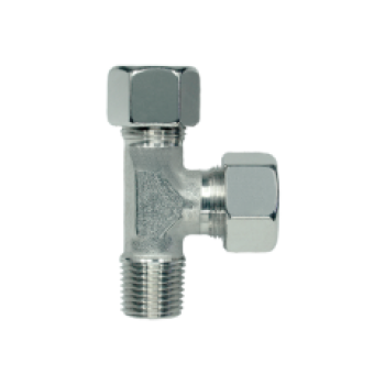 DIN2353 Kesme Halkası - Metrik - Konik - SC - Stud Barrel Tee DIN2353 Kesme Halkası - Metrik - Konik - SC - Stud Barrel Tee
