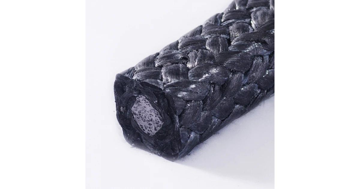 Graphite Braid Expanded Graphite Braided Packing + Carbon Fibre | GTEEK