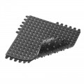 Tappetino antiscivolo De Flex 570 45x45x1,9 cm Nero Eronomic