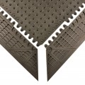 Tappetino antiscivolo De Flex 570 45x45x1,9 cm Nero Eronomic