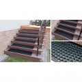 Tapis d'escalier antidérapant frost 105 x 29 cm