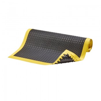 Covoare Antiderapante Perne Flex Negru Margini Galbene Ergonomic 91x210 Cm Covoare Antiderapante Perne Flex Negru Margini Galbene Ergonomic 91x210 Cm