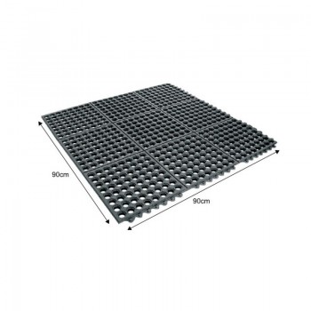 Gumowa Mata Ergonomiczna Otwarta Okta 90x90 Cm Gumowa Mata Ergonomiczna Otwarta Okta 90x90 Cm