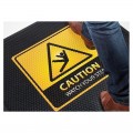 Rubberen Mat Met Superscrape Impressies Logo