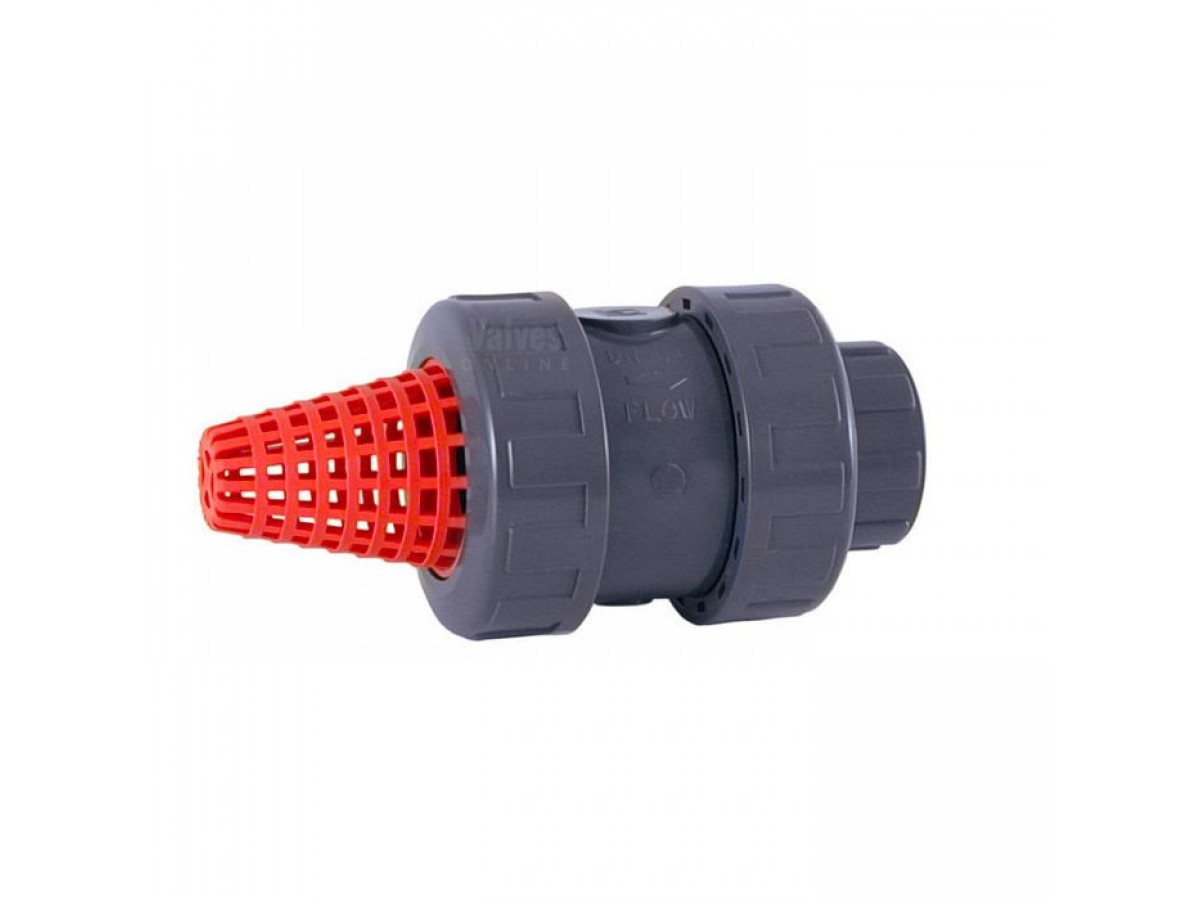 Spring Loaded Check Valve Pvc PVC Spring Check Valve | Chemical Strength & Easy Install
