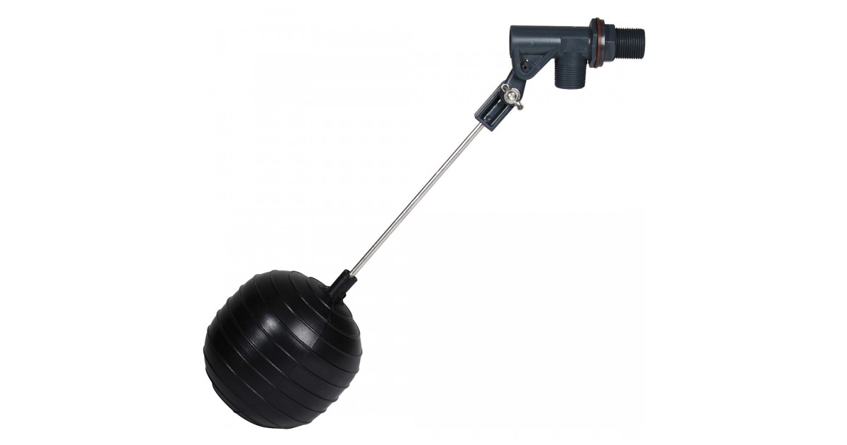 Pvc Floaty PVC-U Float Valve RF1 DN50 d63 PE Float/EPDM Gaskets | GTEEK