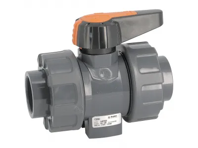 PVC-U Küresel Vana C200 DN10 d16 PN16 | GTEEK