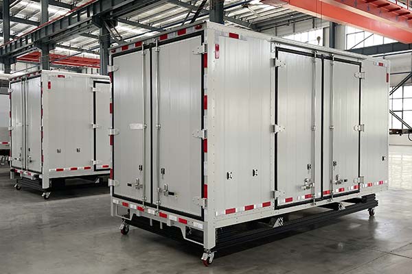 Aluminium Box Vrachtwagen Carrosserie