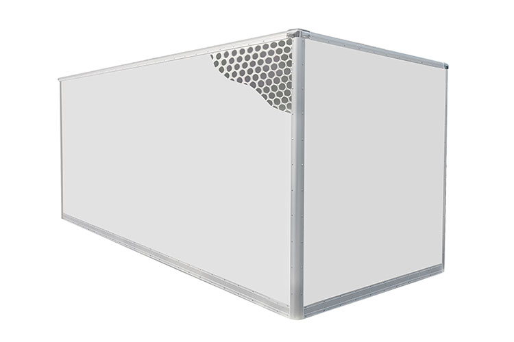 Gfrp Container Box FRP Honeycomb Dry Cargo Truck Box | Lightweight Design