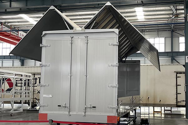 Wing Aluminium Vrachtwagen Carrosserie