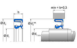 Click to Enlarge - rotary-shaft-seals-simmerring-type-baUMSL rotary-shaft-seals-simmerring-type-baUMSL